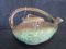 Vintage McCoy Ceramic Leaf Motif/Glazed Teapot