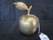 Brass Apple Décor Paperweight