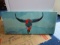 Cattle Skull Canvas Print on Wood Frame