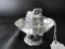 Vintage 40's Era Table Lighter, Ornate Base by Ronson