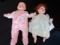 2 Vintage Baby Dolls Porcelain Head/Hands/Feet