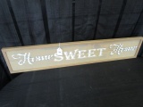 Home Sweet Home Wooden Wall Mounted Décor Sign