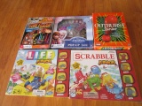 Lot - Children's Games, Game of Life, Scrabble Junior, Outburst Junior, Star Wars Force Grab
