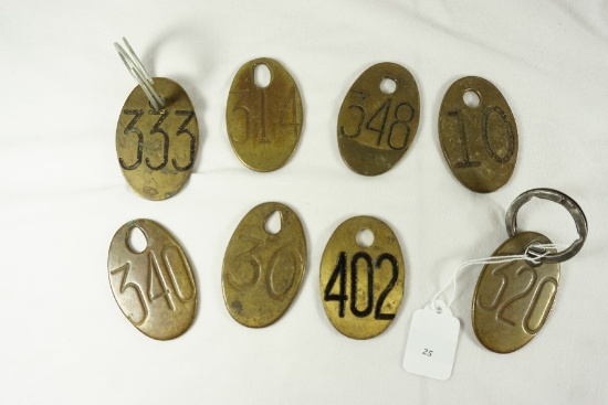 Brass Cattle/Livestock Ear Tags