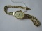 Beverly Hills Gold 14k Ladies Wrist Watch w/ Sapphire Crown
