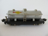Lionel Electric Trains Pre-War No.815 3 Dome Sunoco Gas Oils Tank Car w/ Box