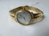 Citizen Eco-Drive Ladies Wrist Watch w/ Mother of Pearl Face