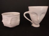 Jonathan Adler Muse Collection Porcelain Giuliette Mug Retail $24 5