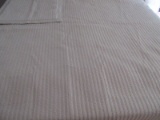 Ralph Lauren Bedspread Grey Shade w/ European Pillow Sham Stitch Lines Pattern