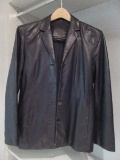 Coach Black Leather Ladies Jacket