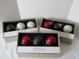 9 Jason Wu Glass Ornaments Features Designers Famed Lace Details/Solid Colors