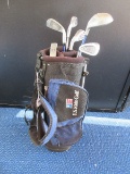U.S. Kids Golf Clubs w/ Bag Ultra-Light 33 Degree Fairway Flyer, 5, 7, 9, Putter & Wedge
