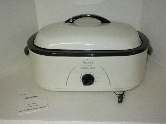 Rival 18 Quart Roaster Oven w/ Buffet Server Insert & Pans