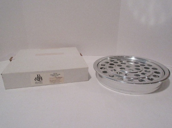 Broadman & Holeman Anodized Aluminum Tray & Disc. For Communion