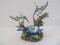 Jeffery, Scott Co. Inc. Bisque Hummingbirds & Morning Glory Figurine