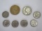 Coin Lot - 2000P Sacagawea Gold Tone Dollar, Washington Bicentennial Quarter 1776-1976