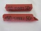 Two 50 Cent Wheat Penny Coin Rolls