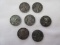 Seven 1943 Steel Lincoln Penny Coins