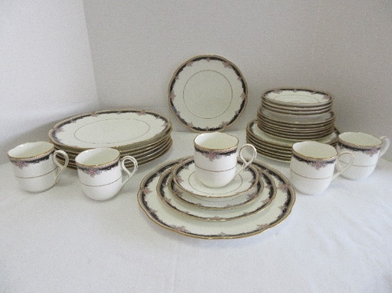 34 Pieces - Noritake Bone China Palais Royal Pattern Royal Pierpont