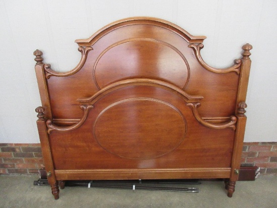 Lexington Furniture Traditional Victorian Era Style Cherry Full/Queen Size Head/Footboards