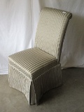 Parson Chair w/ Pleated Skirt