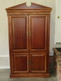 Hooker Furniture Solid Cherry Entertainment Media Cabinet