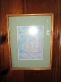 The Hemmingway House Litho Print Limited 46/1500 Edition Artist Signed Michele Richard '87