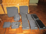 Lot - 9 Black CD Bags, Carry Cases by Case Logic