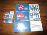 Vintage 5 Boxes AC/GM Fire Rings Spark Plugs