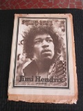 Vintage Rolling Stone Jimi Hendrix Death Issue October 15th, 1970 No.68