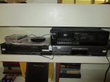 Teac V-200 Stereo Cassette Deck, JCV Compound Disc Player, Technics AM/FM Stereo Receiver