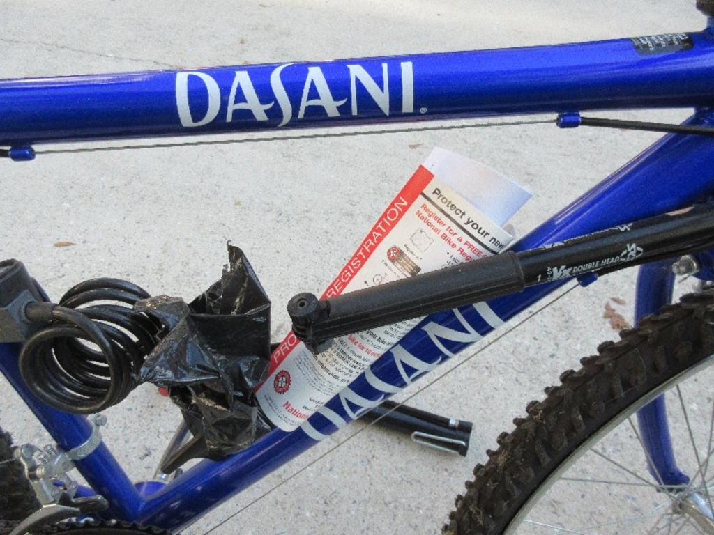 dasani mountain bike