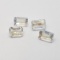 4 Genuine Moonstone 6x4mm 2.4ct.