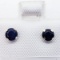 10K Yellow Gold Sapphire Stud 0.5ct. Earrings