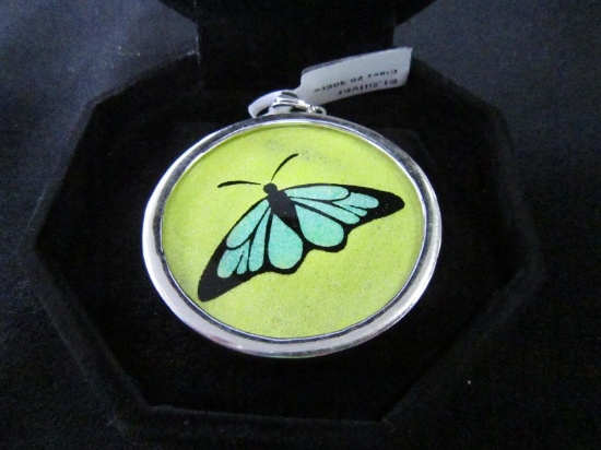 Gemartini Butterfly Pendant in 925 Case