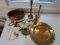 Brass Lot - Scallop Design Candle Holder, Plate, Sconce, Candle Holders, Etc.