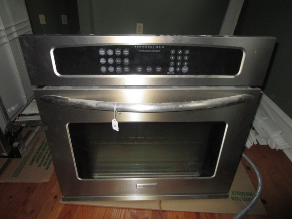 frigidaire professional series convection wall oven