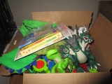 Lot - Dinosaur Kids Toys, Plush Toys, Books, Toy Cars, Figures, Etc.