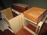 Wooden 3-Part Kitchen Cabinet/Work Top Pieces