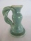 Pisgah Forest Pottery Braided Handle Chamber Candle Stick
