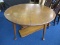 Temple Stuart Colonial Modern Solid Hard Rock Maple Dining Table w/ 2 Leaves & Spoon Feet