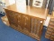 Solid State Console Stereo Simulated Wood Grain Finish Features Turn Table