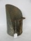 Early Wooden Handle Galvanized Grain Scoop