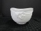 Gorham Fine China Hand Crafted Linen Flowers Relief Flower & Foliage Design Bowl