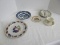 Lot - Misc. Dishes Churchill Blue Willow Pattern Bowl