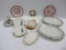 Lot - Misc. China Dishes, Cups, 4 Buffalo China Oval Platters, Bread/Butter Plates, Etc.