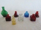 Lot - Collectible Vintage Wheaton, Sanfords & Other Glass Ink/Miniature Bottles