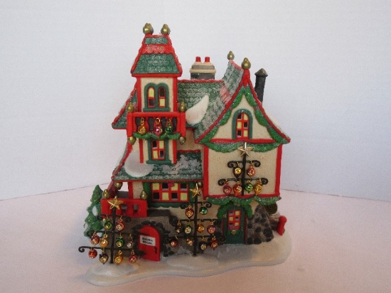 Department 56 North Pole Series Heritage Village Collection "Glass Ornament Works"