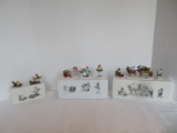 Lot - Department 56 Heritage Village Collection Hand Painted Porcelain Figurines