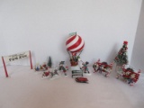 Lot - Department 56 Heritage Village Collection Hand Painted Porcelain Figurines